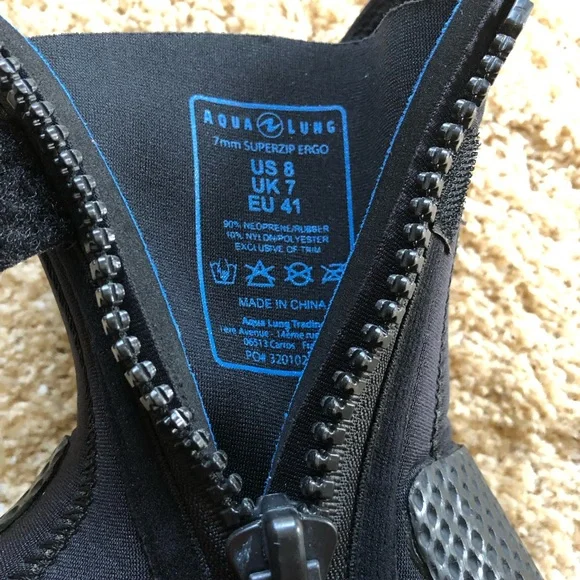 AQUALUNG Men’s Superzip Dive Boot - Picture 3 of 3